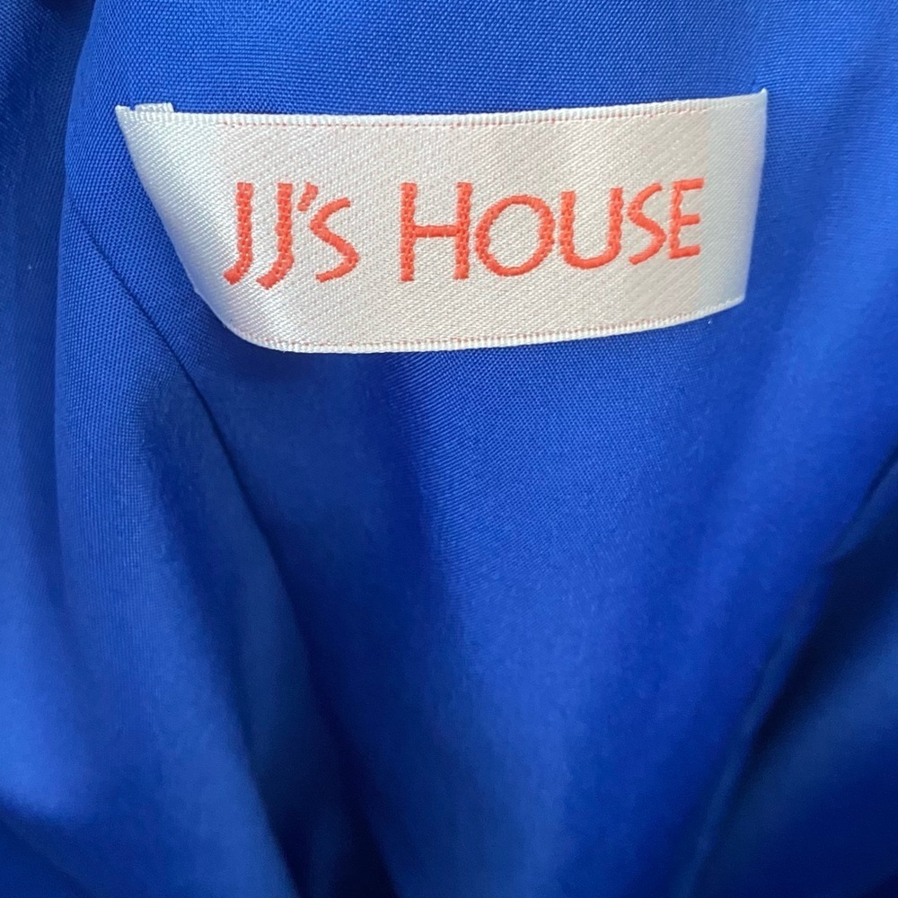 NWT JJ's House A-line Boat Neck Ankle-Length Lace Evening Dress With Sequins 10 - Picture 11 of 15